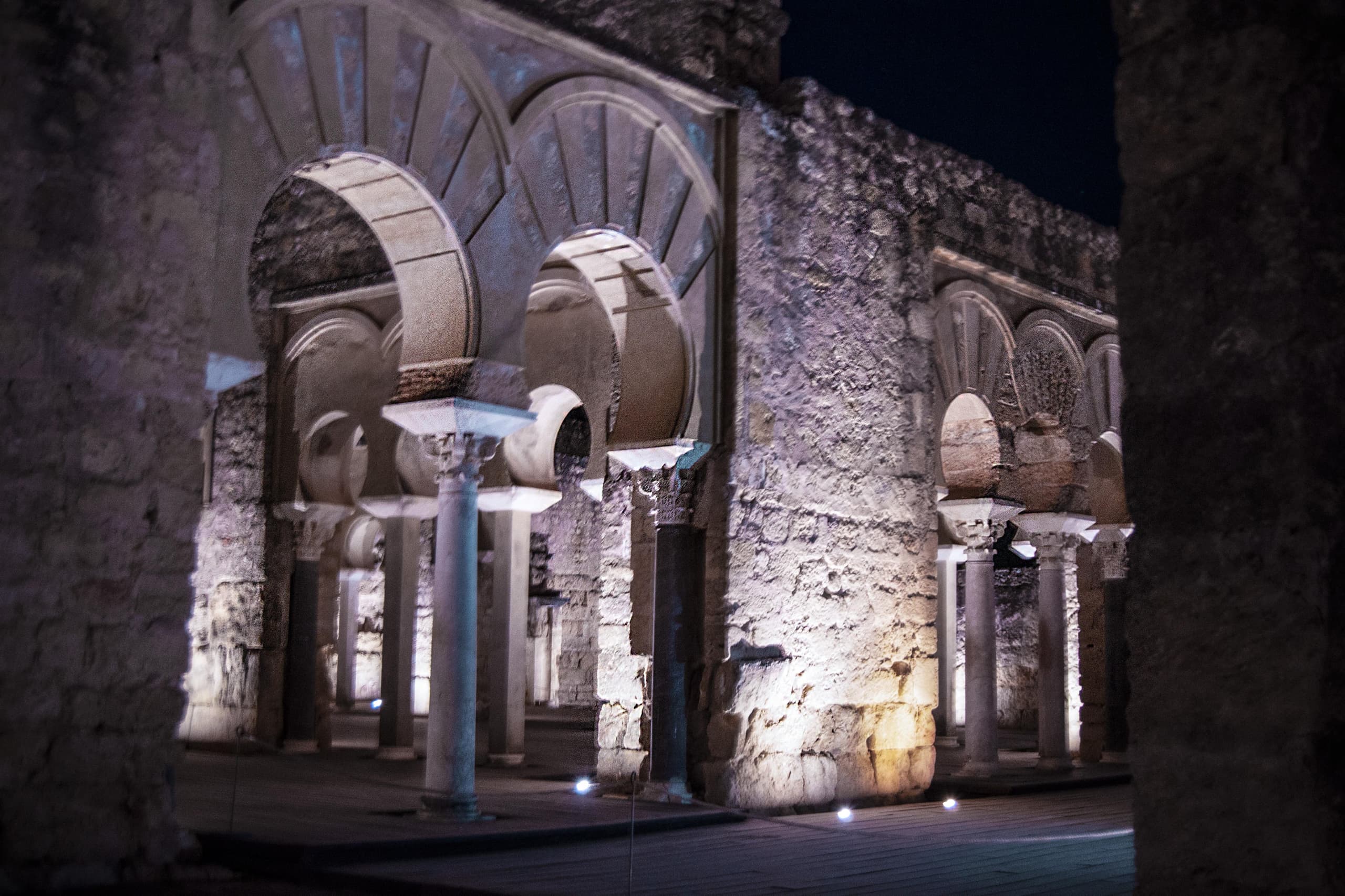 Medina Azahara nocturna